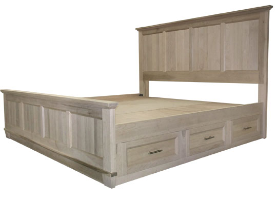 King Bed with three drawers