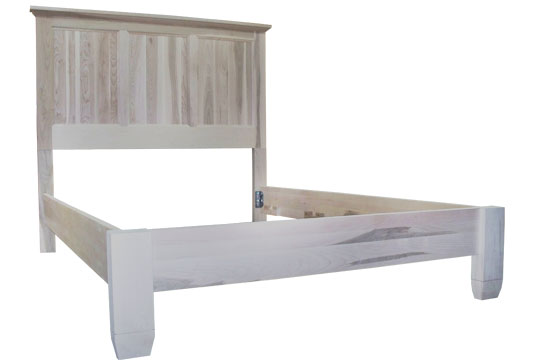 Queen Size Bed with wrap around footboard